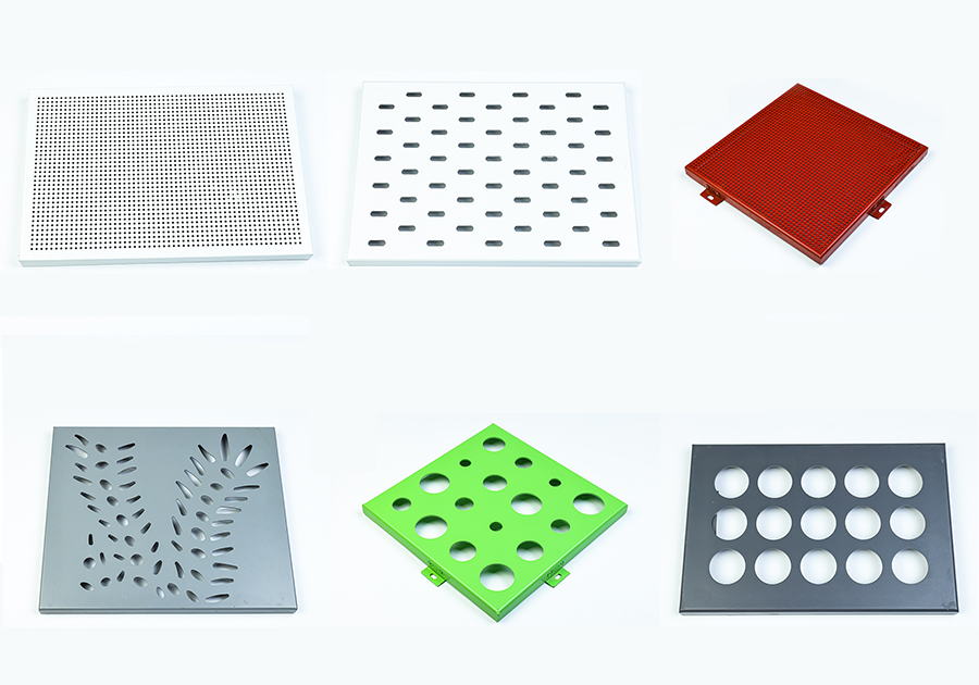 Punched aluminum veneer with high quality and low price1